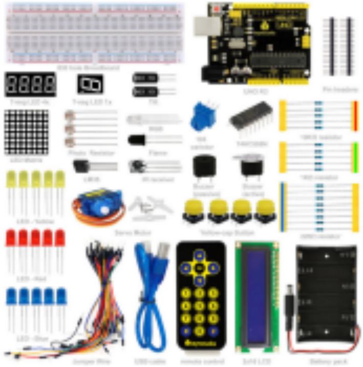 [KS0069] Keyestudio Basic Starter Kit with UNO R3 for arduino Starter