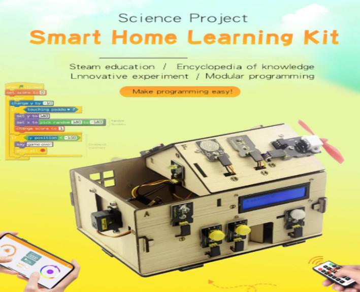 [KS0085] keyestudio Smart home Kit for arduino STEM