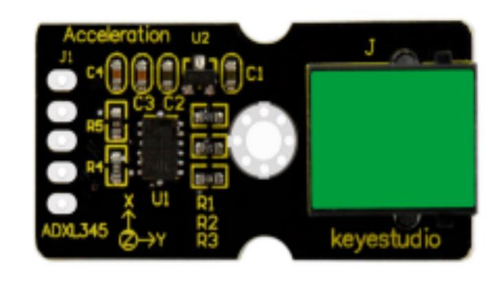 [KS0128] Keyestudio EASY Plug ADXL345 Three Axis Acceleration Module