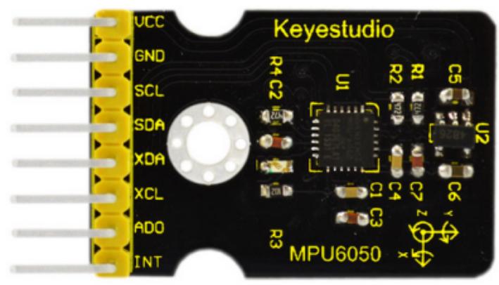 [KS0170] keyestudio GY-521 MPU6050 3 Axis Gyroscope and Accelerometer module