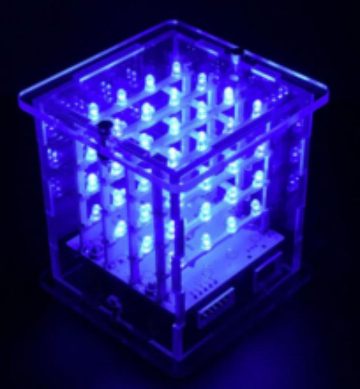[KS0182] keyestudio 4x4x4 LED Cube Kit for Arduino