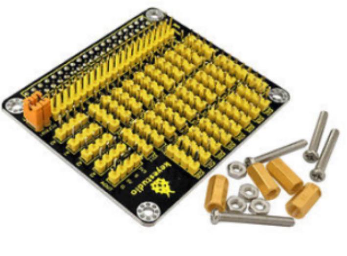 [KS0213] keyestudio RPI GPIO shield with-PCF8591 AD-DA for Raspberry Pi
