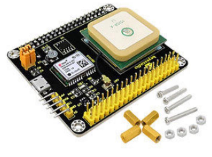 [KS0216] keyestudio RPI GPS Shield for Raspberry Pi