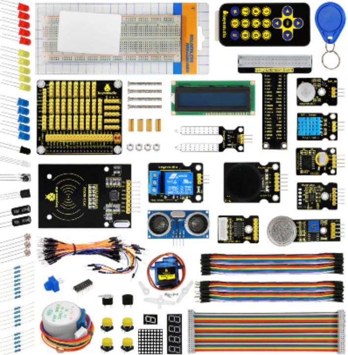 [KS0221] keyestudio New Ultimate Starter Learning Kit for Raspberry Pi