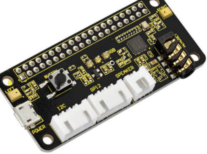 [KS0314] ReSpeaker 2-Mic Pi HAT V1
