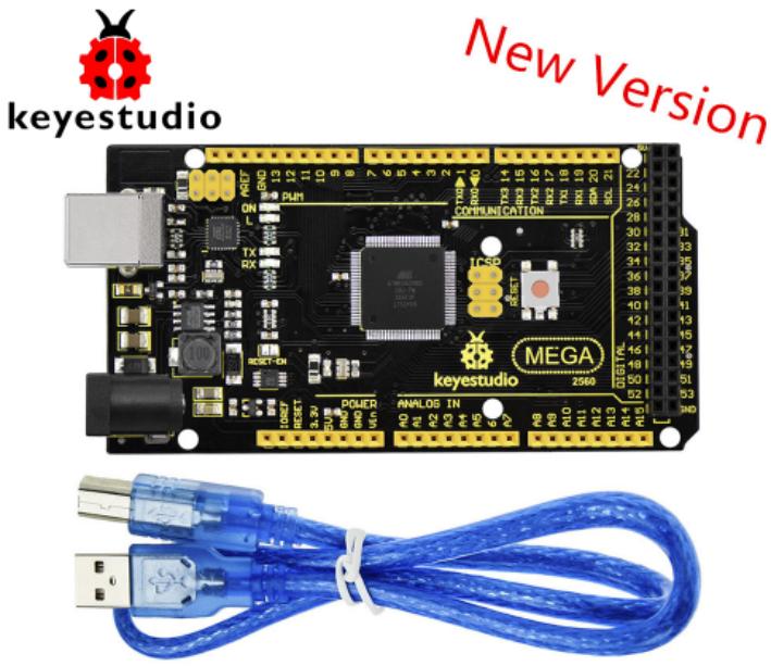 [KS0342] Keyestudio Mega 2560 R3 Advanced board+USB Cable
