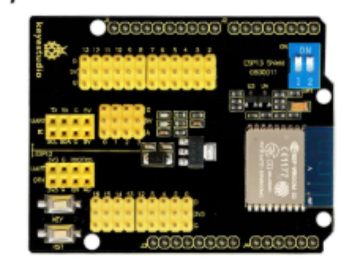 [KS0366] Keyestudio ESP13 Shield Serial Port Module