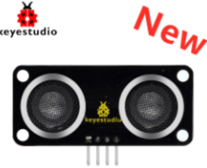 [KS0375] Keyestudio SR01 Ultrasonic Sensor Module V2 (N76E003AT20) for Arduino Robot Car