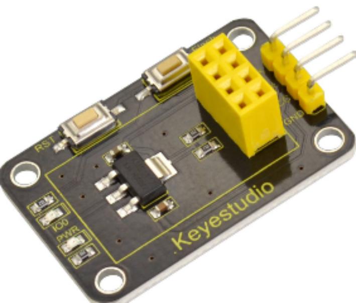 [KS0385] Keyestudio ESP 01S Arduino WiFi to serial port expansion board