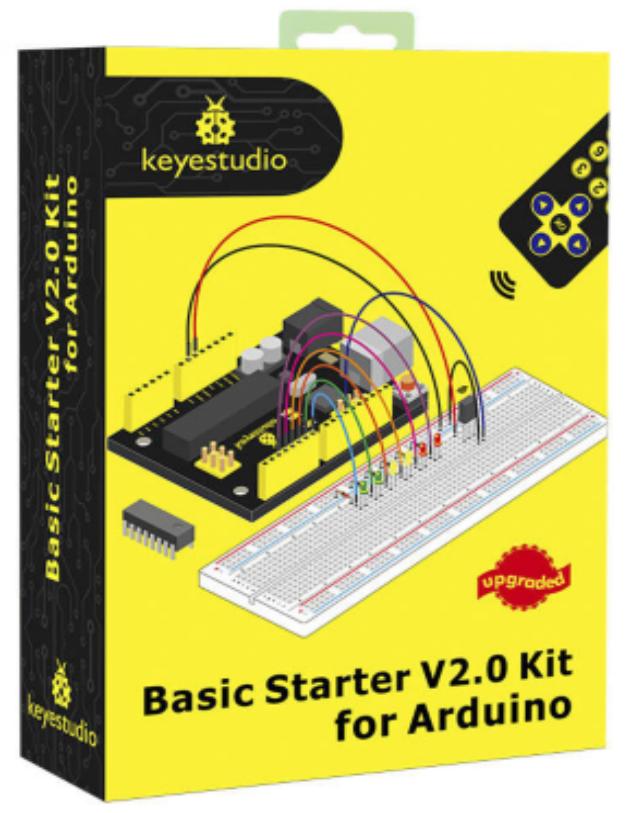 [KS0402] keyestudio Basic Starter V2 (No Board)Kit for Arduino