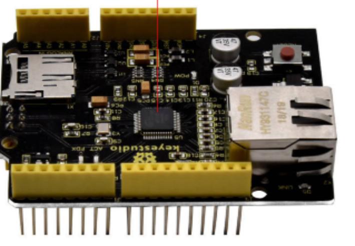 [KS0443] Keyestudio W5500 network shield