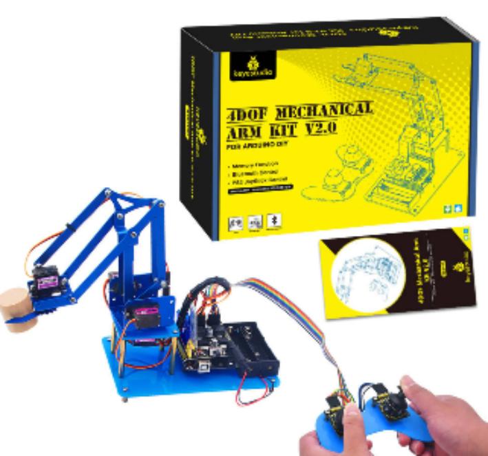[KS0488] Keyestudio 4DF Mechanical Arm learning Kit V2.0