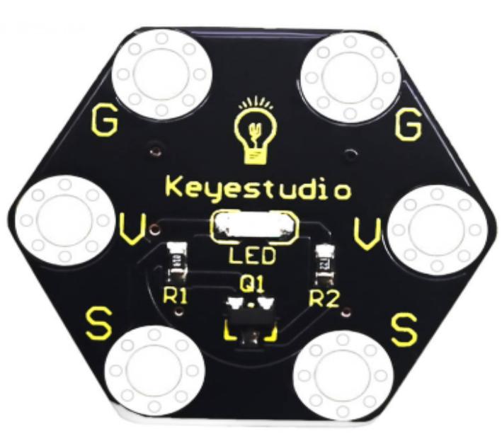 [KS0490] Keyestudio Micro bit Honeycomb Digital LED Module