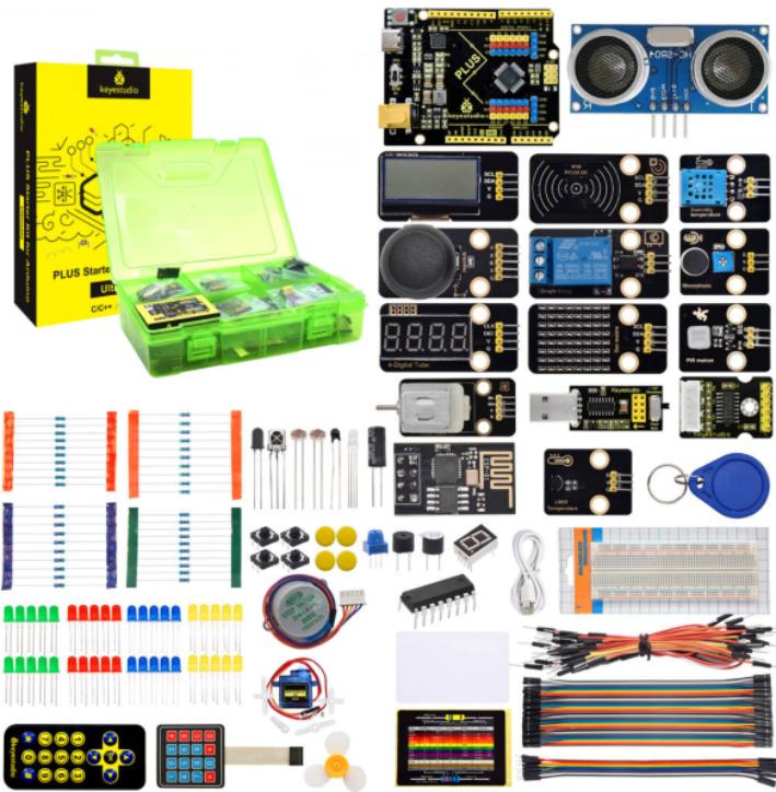 [KS0536] Keyestudio Ultimate Starter Kit for Arduino （includes Plus mainboard）
