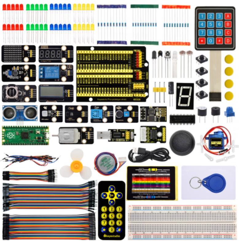 [KS3020] Keyestudio Raspberry Pi Pico Super Starter Kit