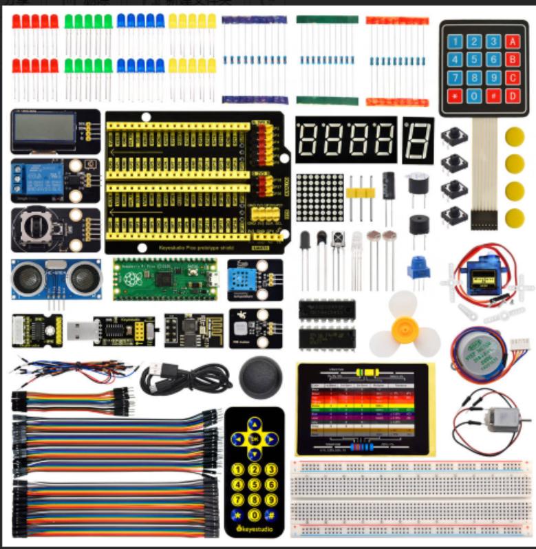 [KS3025] Keyestudio Raspberry Pi Pico Advanced Learning Kit