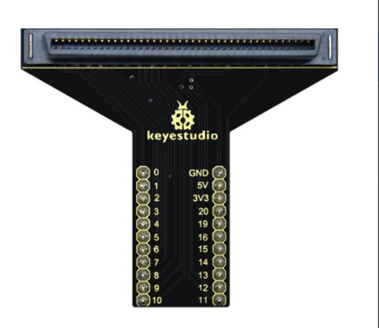 [KS4016] Keyestudio micro bit T-type Shield Adapter V2.0