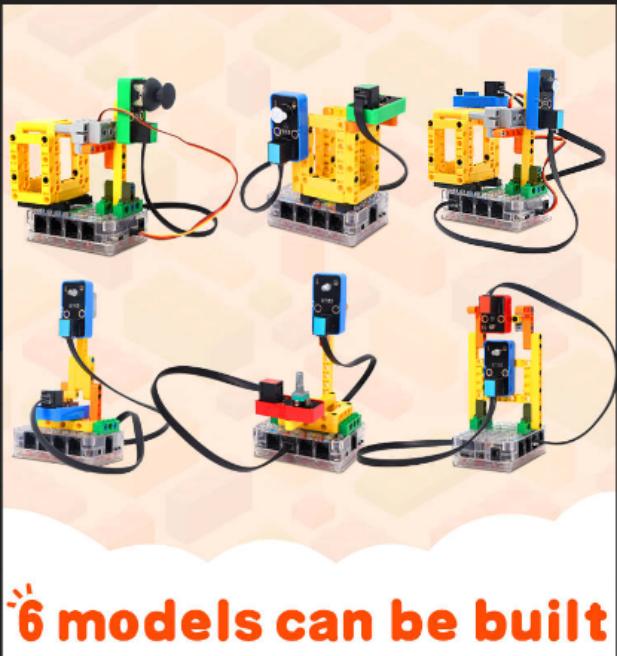 [KD3022] Kidsbits STEM Electronic Building Blocks SmartBinsite Kit(without board)